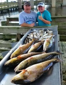 October White Trout, Redfish and more.