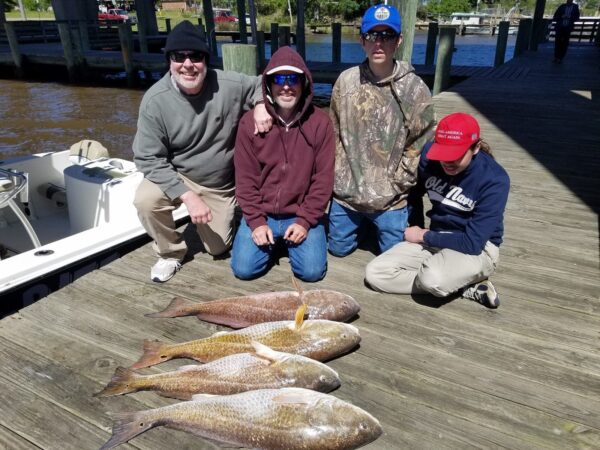 Family Biloxi Bay Fishing
