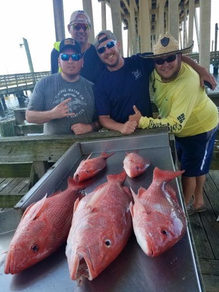 Biloxi Red Snapper Deep Sea Fishing